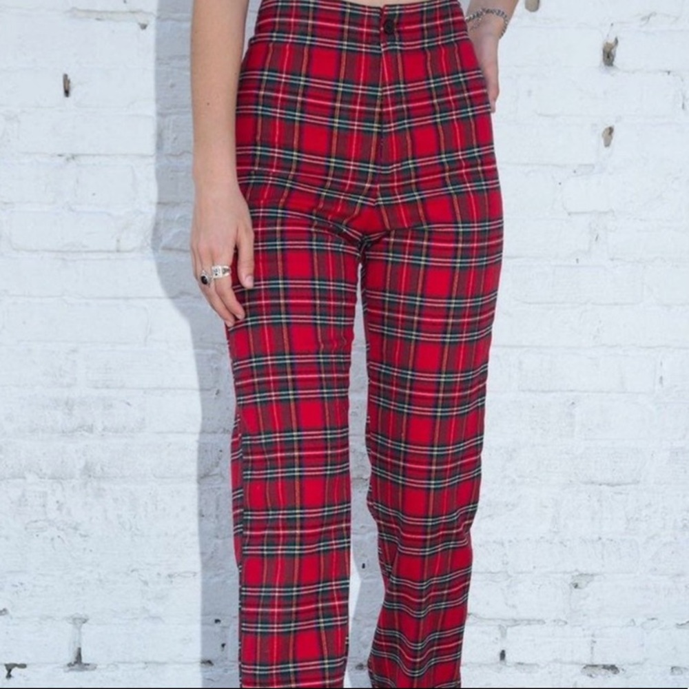 Brandy Melville plaid pants